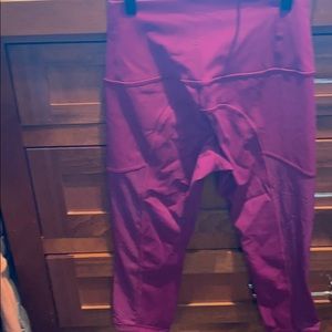 Lululemon Cropped Running/Fitness Tights.